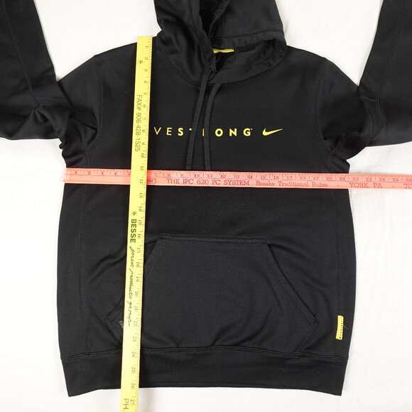 NIKE LIVESTRONG Therma-Fit Hoodie Men's Small Athletic Training Pullover - Picture 12 of 12
